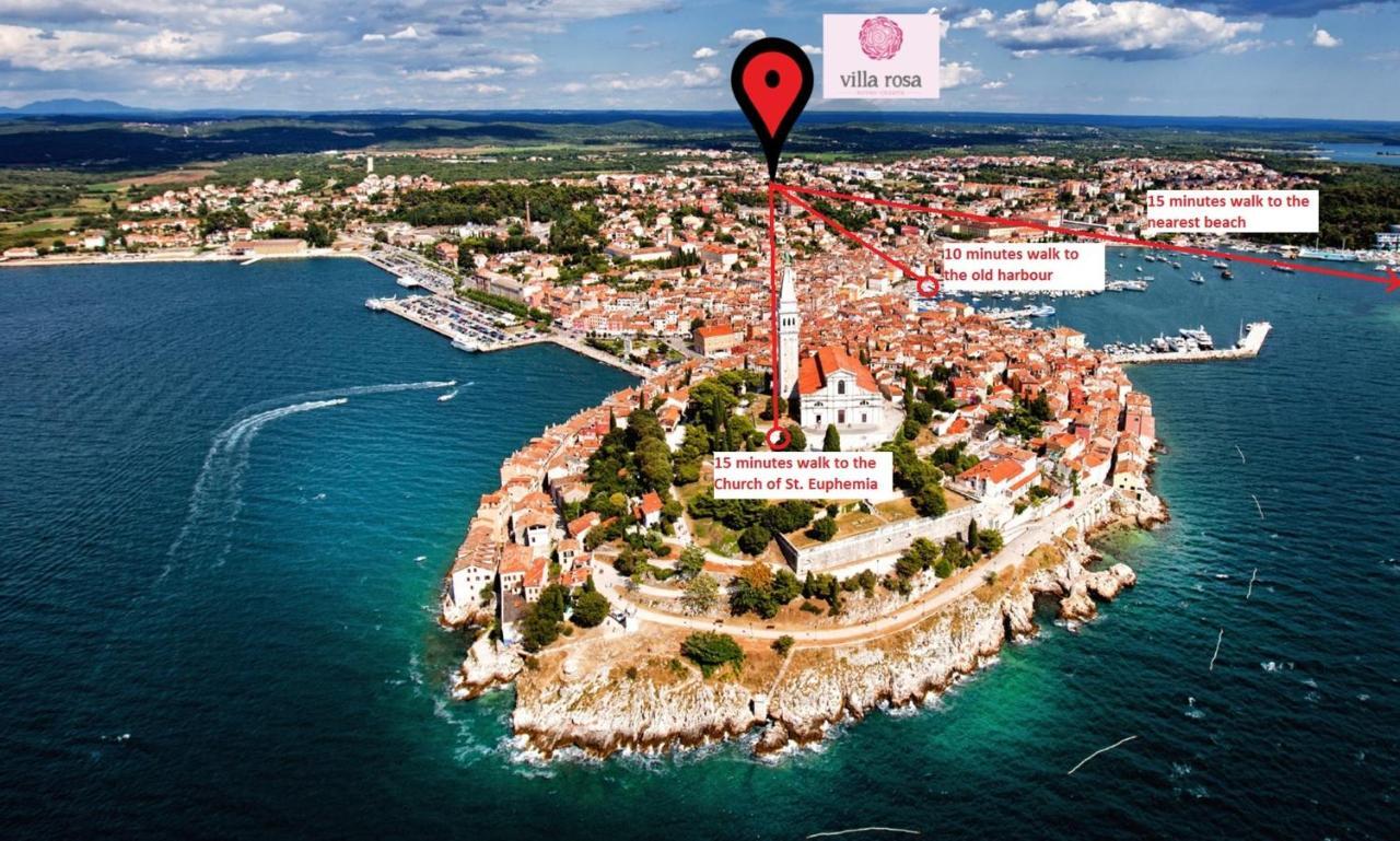Apartments Villa Rosa Rovinj Zimmer foto